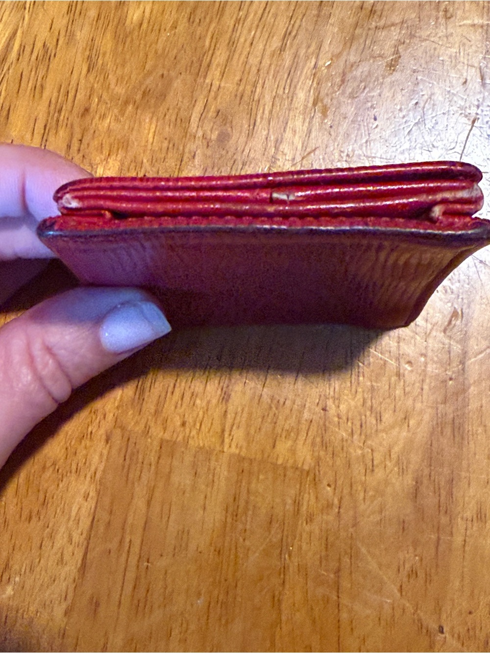 Louis Vuitton Red Epi Leather Change wallet - Picture 9 of 13